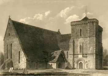 Église de Climping, 1835