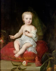 Portrait de Holles St. John (1710-38), plus jeune fils de Henry, 1er vicomte St. John, enfant, c.1711