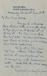 Lettre à Francis G. Waugh, 30 juin 1858