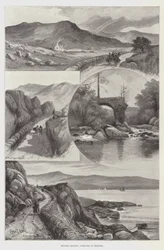 Lieux de vacances, croquis en Irlande