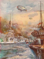La reddition de la flotte de haute mer allemande, 1918