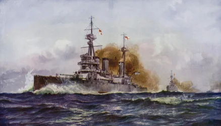 Un célèbre croiseur de bataille - HMS Invincible