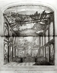 Décoration de la chapelle de l