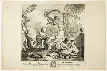 Printemps, planche une de Les Quatre Saisons