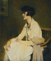 Woman Sitting ; Femme Assise