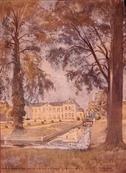 Château de Bombon, près de Melun, France, 7 août 1918