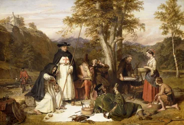 Les moines de Melrose faisaient du bon kaill les vendredis quand ils jeûnaient, ils ne manquaient ni de bœuf ni de bière, tant que leurs voisins duraient. Vide Scrope