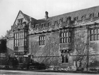 Travail gothique au St. Johns College, Oxford