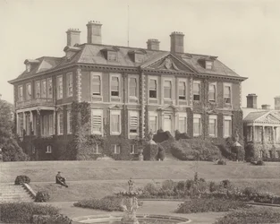 Melton Constable, Norfolk, la Façade du Jardin