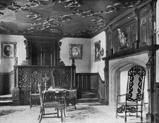 Extrémité nord de la salle de musique