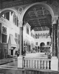 Côté sud du grand hall