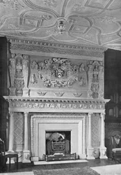 The Red Lodge : La Cheminée du Salon