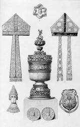 Reliques associées à Thomas A Becket, 1886