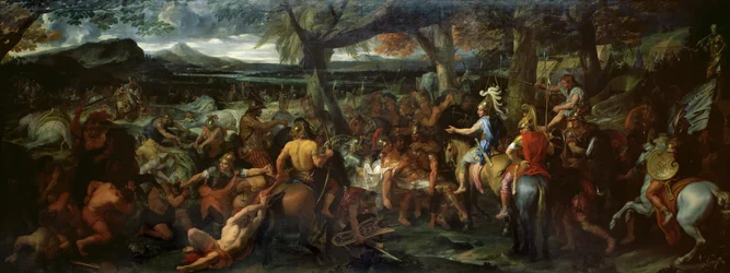 Alexandre et Porus, à la bataille de l