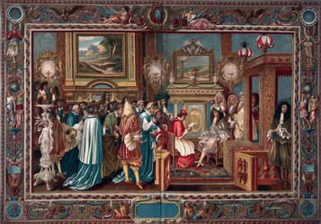 Audience de Louis XIV à l