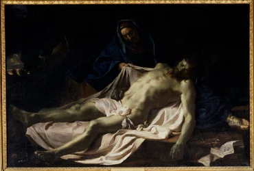 Le Christ mort sur les genoux de la Vierge Pietà