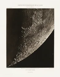 Carte photographique de la lune, planche XVII.A (Photographic Chart of the Moon, plate XVII.A),August 27