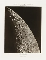 Carte photographique de la lune, planche XXII.A (Photographic Chart of the Moon, plate XXII.A),October 23