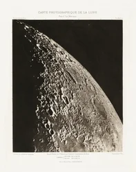 Carte photographique de la lune, planche XXIII.A (Photographic Chart of the Moon, plate XXIII.A),August 27