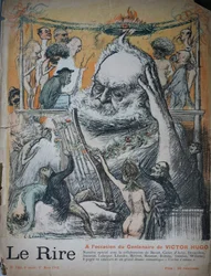 Centenaire de la naissance de Victor Hugo, illustration pour Le Rire