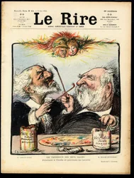 Couverture de "Le Rire", Satirique en couleurs