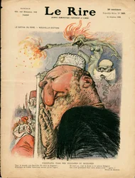 Couverture de Le Rire, satirique en couleurs