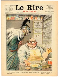 Couverture de "Le Rire rouge", Satirique en Couleurs