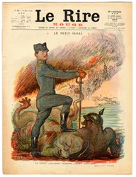 Couverture de "Le Rire rouge", Satirique en Couleurs