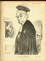 Illustration de Charles Léandre (1862-1934) dans Le Rire