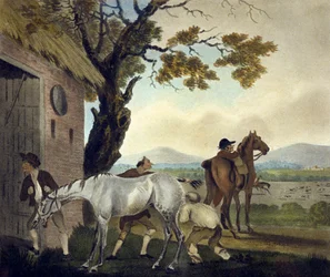 The Trick, de The Pytchley Hunt, gravé par F. Jukes