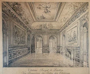 Le Salon des Clodions au Palais Royal de Laeken