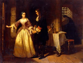 La séparation de Lord William et Lady Rachel Russell en 1683
