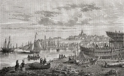 Granville, France, au XVIIIe siècle, de 