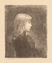 Jeune fille, 1892