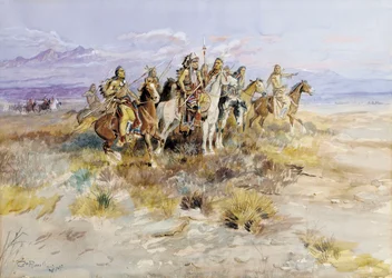 Partie de reconnaissance indienne, 1897