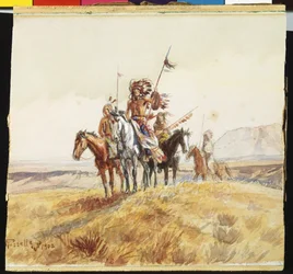 Partie de guerre indienne, 1902