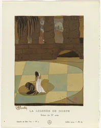 Gazette du Bon Ton, 1914 - No. 7 : La Légende de Joseph / Scène du IIe acte