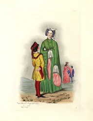 Costume féminin typique à l