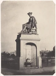 [Sculpture allégorique de l