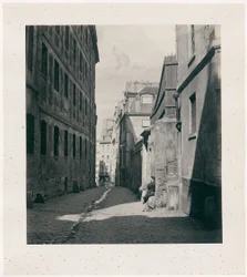 Rue Chartière (impasse Chartière) de la rue de Reims