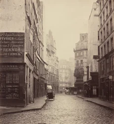 Rue des Lombards, depuis la rue des Lavandières Sainte-Opportune