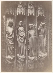 Les Vertus écrasant les Vices, Cathédrale de Strasbourg