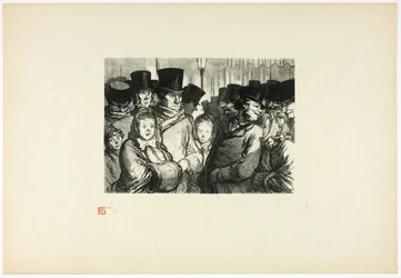 Boulevard du Temple à minuit, from Tirage Unique de Trente-Six Bois