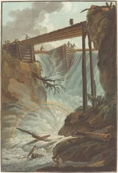 Chute de la Tritt dans la vallée de Muhlethal