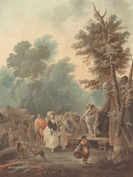 Foire de village, 1788