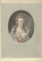 Portrait de Wilhelmine de Prusse, princesse d
