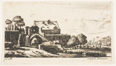 Un moulin à eau près de Saint-Denis