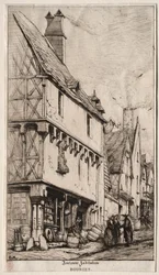 Une vieille maison à Bourges, parfois appelée la Maison du Musicien