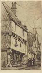 Ancienne habitation à Bourges, dite "La Maison du Musicien"