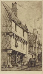 Ancienne habitation à Bourges, dite «La Maison du Musicien»